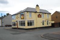 Nearby the former station site in Consett is The Travellers Rest. (Railway ran behind camera, view looks south-east).<br><br>[Ewan Crawford 26/09/2006]