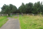 Looking west to Waskerley. The two engine sheds were to the south side of the line - to the right.<br><br>[Ewan Crawford 26/09/2006]