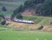 A southbound Voyager on the curve between Abington and Crawford in October 2006.<br><br>[John Furnevel 11/10/2006]