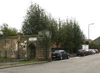 In September 2006 the old dock gates still proclaim <I>Constitution St Exit</I>. Very soon visitors will probably wonder....from what?<br><br>[John Furnevel 12/09/2006]