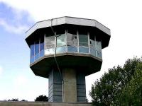 Closeup of the tower at Perth New Yard. September 2006<br><br>[Gary Straiton 05/09/2006]