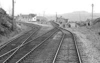 Approach to Maud Junction on 01 June 1974.<br><br>[John McIntyre 01/06/1974]