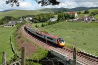 Pendolino heading for Glasgow at Crawford.<br><br>[Ewan Crawford //2005]