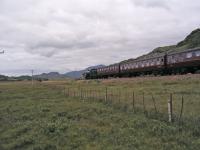 The Jacobite ventures north onto Keppoch Moss<br><br>[John Robin 22/08/2006]