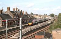 Northbound Pendolino passing through Lockerbie in October 2006.<br><br>[John Furnevel 12/10/2006]