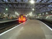 156448 pulling into Glasgow Central <br><br>[Graham Morgan 14/10/2006]