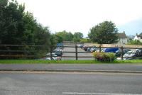 Looking west at Cockermouth towards Cockermouth (Old) station (1/2 mile away) which became a goods station as the line was extended east.<br><br>[Ewan Crawford 27/09/2006]