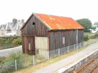 Brora, old goods shed looking north. 16/10/06<br><br>[John Gray 16/10/2006]