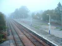 Lairg looking north in the fog. 16/10/06<br><br>[John Gray 16/10/2006]