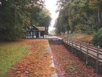 Dunrobin Castle halt looking south. 16/10/06<br><br>[John Gray 16/10/2006]