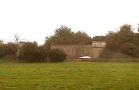 Bridge remains near Luthrie, where the Newburgh and North Fife line crossed the A92.<br><br>[Brian Forbes 17/10/2006]