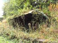 Haven for drunks and lost souls on the northbound platform at the old Eskbank station. <i>Who is Lucan into this?</i><br><br>[Brian Forbes /09/2006]