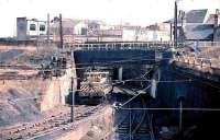 NCB electric locomotive operating on the Westoe complex around South Shields. Westoe Colliery was the last operational pit on Tyneside, finally closing in May 1993.<br><br>[Ian Dinmore //]