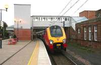 The 11.53 Virgin CrossCountry service to Bournemouth ready to leave Berwick on 24 October 2006.<br><br>[John Furnevel 24/10/2006]