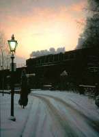 Christmas time on the East Lancs. Britannia Pacific no 70013 <I>Oliver Cromwell</I> crosses Summerseat Viaduct in January 2004.<br><br>[Ian Dinmore /01/2004]