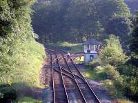 Line to left to Furness and the line to the right is the bypass for the Cumbrian Coast Railway.<br><br>[Ewan Crawford //]