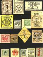 Examples of old Railway Letter Stamps.<br><br>[Ian Dinmore //]