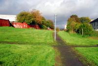 The Ruchhill Hospital Branch. The hospital is to the left and the route to the CR Dumbarton-Balornock line. The hospital was reached by a reversing spur behind the camera.<br><br>[Ewan Crawford 28/10/2006]