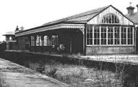 Grantown-on-Spey West in April 1977.<br><br>[John McIntyre /04/1977]