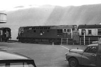 5390 having just arrived at the old Fort William station on 15 July 1972 with the London sleeper.<br><br>[John McIntyre 15/07/1972]