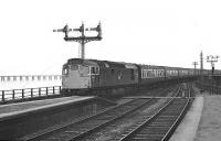 London sleeper arriving at Fort William in the early 1970s behind 5390.<br><br>[John McIntyre //]