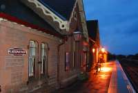 Station building on northbound platform.<br><br>[Ewan Crawford 27/09/2006]