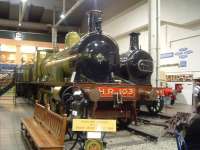 Highland Railways HR 103 and GNSR No. 49 now residing in the Glasgow Transport Museum.<br><br>[Graham Morgan 04/11/2006]