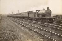 Gourock - Glasgow local at Arkleston. C.R. 4.4.0 14353. Summer 1935<br><br>[G H Robin collection by courtesy of the Mitchell Library, Glasgow //1935]