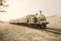 Glasgow - East Kilbride branch train. C.R. 0.4.4T 15269. Circa 1938. [Railscot note: location assumed to be near Hairmyres.]<br><br>[G H Robin collection by courtesy of the Mitchell Library, Glasgow //1938]