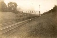 Glasgow - Gourock Express near Ibrox. CR <i>812</i> 0.6.0 17550. Summer 1937.<br><br>[G H Robin collection by courtesy of the Mitchell Library, Glasgow //1937]