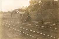 Wemyss Bay - Glasgow Express passing Ibrox. LMS 2.6.4T 2560. Summer 1937.<br><br>[G H Robin collection by courtesy of the Mitchell Library, Glasgow //1937]