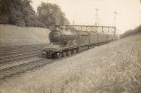 Glasgow - Gourock locals approaching Ibrox. C.R. 4.4.0 14364.<br><br>[G H Robin collection by courtesy of the Mitchell Library, Glasgow //1939]