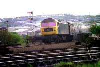 London - Aberdeen train passing Ferryhill Junction in 1974.<br><br>[John McIntyre /04/1974]