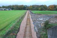 New track running west from Kincardine Powerstation towards Alloa.<br><br>[Ewan Crawford 12/11/2006]