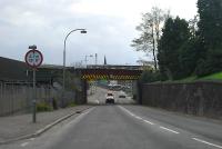 Bridge over Whins Road with a nice coat of paint.<br><br>[Ewan Crawford 12/11/2006]