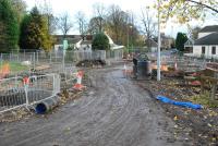 An almost unrecognisable Alloa West LC looking to the river. Mud, nothing quite like it.<br><br>[Ewan Crawford 12/11/2006]