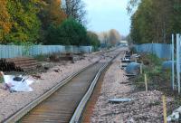 Looking east at the new Cambus loop. Entry to the marshalling yard was to the right.<br><br>[Ewan Crawford 12/11/2006]