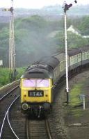 Aberdeen - Glasgow service passing Craiginches in 1975.<br><br>[John McIntyre /04/1974]