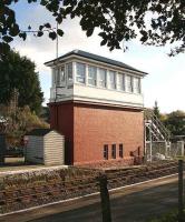 The impressive Dyce signal box, November 2006.<br><br>[John Furnevel 06/11/2006]