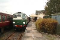 D5314 stabled in the main platform at Bridge of Dun on 7 November 2006.<br><br>[John Furnevel 07/11/2006]