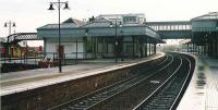 Stirling in 1989. Looking south through the station.<br><br>[Brian Forbes //1989]