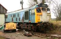 25072 awaiting attention in the yard at Bridge of Dun in Nov 2006. [See image 19198].<br><br>[John Furnevel 07/11/2006]