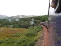 Crossing Spean Viaduct near Tulloch.<br><br>[Paul D Kerr 04/09/2006]