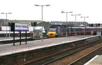 Empty stock from Clayhills sidings arriving at Aberdeen station on 5 November 2006. The train will later depart as the 0950 to London Kings Cross.<br><br>[John Furnevel 05/11/2006]