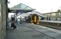 Aberdeen - Inverness service at Inverurie in November 2006.<br><br>[John Furnevel 06/11/2006]