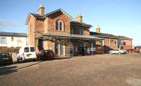 The 1849 Stonehaven station building in November 2006, seen looking west from the car park.<br><br>[John Furnevel 07/11/2006]