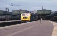 1745 ready to leave Aberdeen with an ECML service in July 1974.<br><br>[John McIntyre /07/1974]