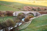 Double arch GNSR viaduct across the River Bogle to the south of Huntly in 2006.<br><br>[John Furnevel 08/11/2006]