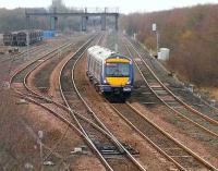 View west over Cadder Yard on 1 December 2006.<br><br>[John Furnevel 01/12/2006]