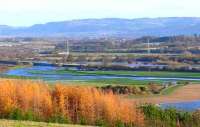 Brilliant colours. Earn Viaduct looking south east along the river bed.<br><br>[Brian Forbes 7/12/2006]